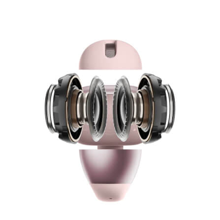 หูฟังไร้สาย SHOKZ OPENDOTS ONE สีชมพู_2